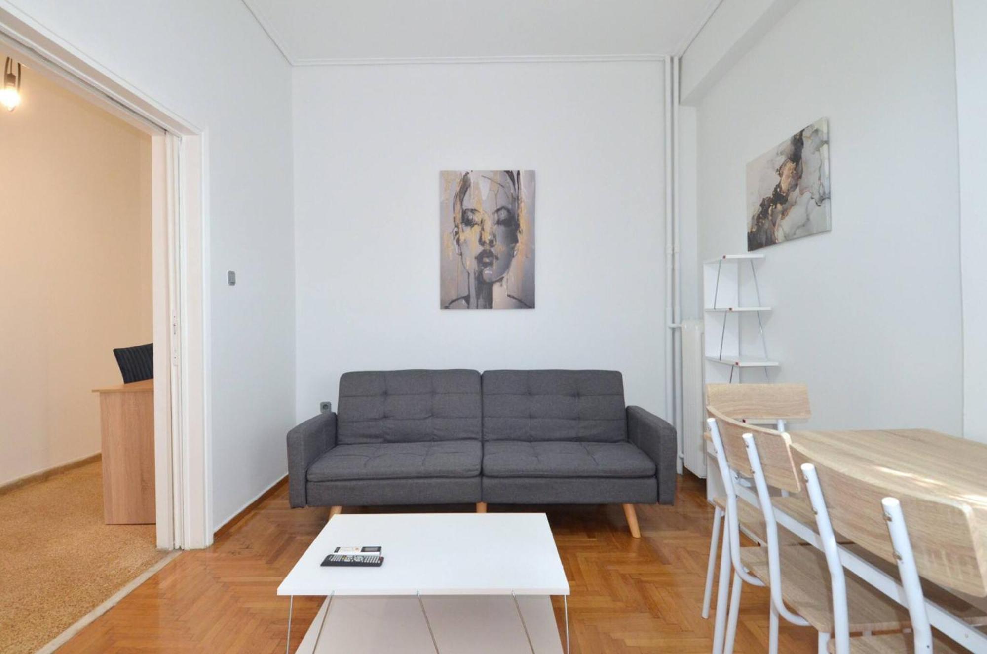 A Cozy Minimal Apartment At Koukaki, Dimitrako... เอเธนส์ ภายนอก รูปภาพ