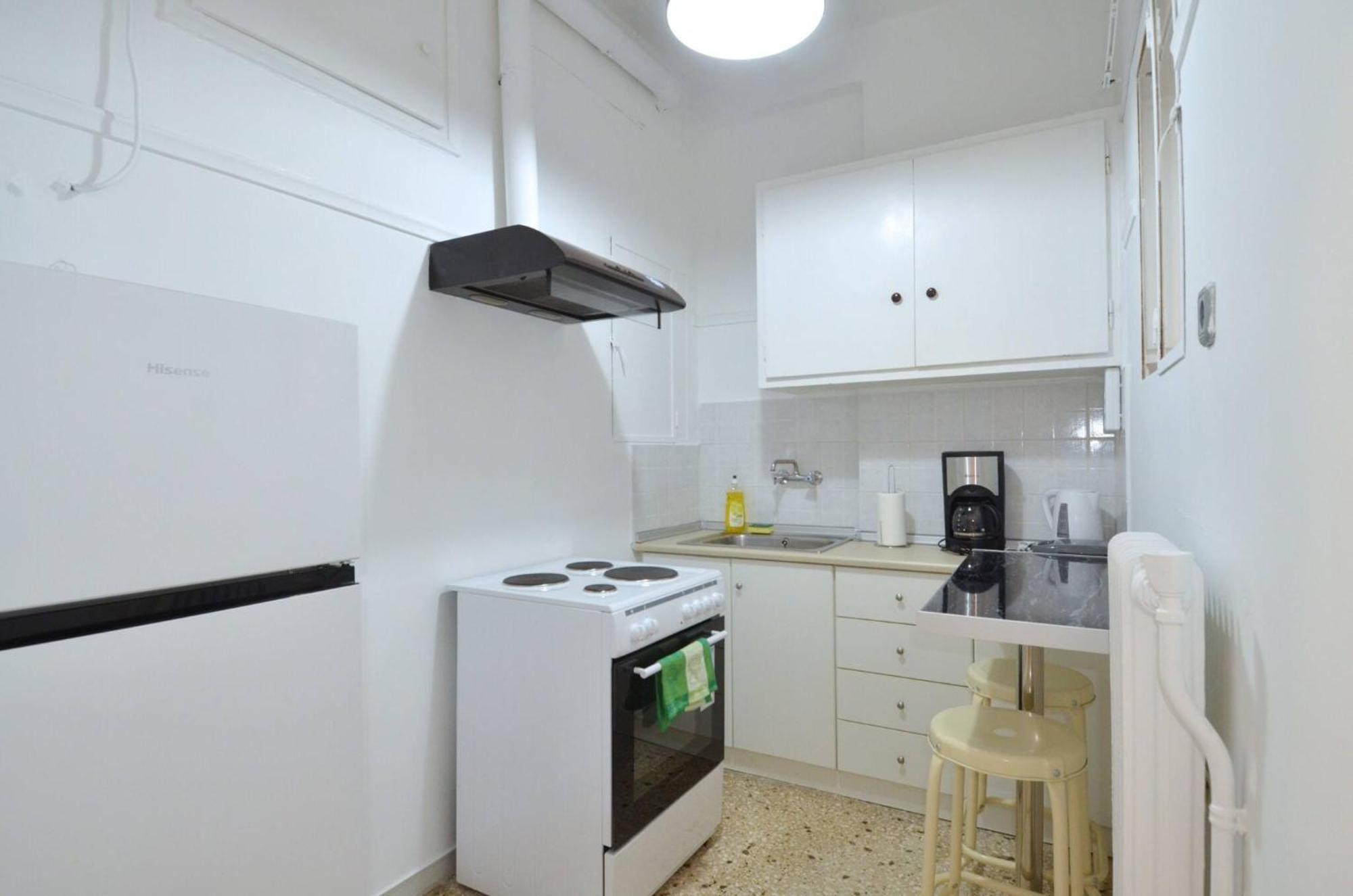 A Cozy Minimal Apartment At Koukaki, Dimitrako... เอเธนส์ ภายนอก รูปภาพ